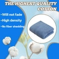thumbnail image 5 of AUQ Wash Gags for Body,Thick Pure Cotton Weave Hand Towels for Bathroom,Soft Fluffy Absorbent Loops Hand Towels,Blue,29.53*13.78*0.39in, 5 of 7