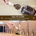 thumbnail image 7 of Stainless Steel Coffee Scoop 4-piece set (1 Tbsp, 2 Tbsp) Durable Tablespoon, Ergonomic Measuring Spoon, Suitable for Small and Large jars, Short-handled Spoon (colored), 7 of 7