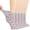 5 Pairs/Black/Pink/Red, variant on Diabetic Ankle Socks for Men Women Non Binding Loose Fit Breathable Socks for Neuropathy Edema Foot Health Daily Wear 5 Pairs