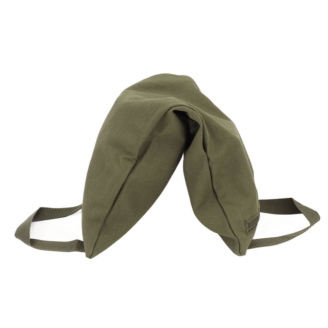 Saco de arena de yoga rellenable, sacos de arena de lona de yoga de arena de yoga verde militar Los sacos de arena de lona ponderados logran más