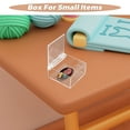 thumbnail image 3 of Greenadscape 3Pack Acrylic Storage Box for Office Use Display Case 8.0x8.0x4.0in, 3 of 8