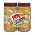thumbnail image 4 of SKIPPY Natural Creamy Peanut Butter Spread, 7 g Protein Per Serving, Shelf-Stable, 40 oz Plastic Jar Twin Pack, 4 of 6
