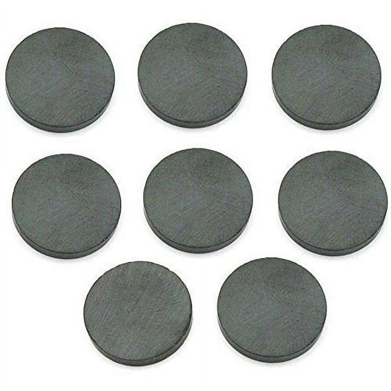 Ceramic Magnets, 60 Pieces Round Disk Magnets Ø 1 inch x 5/32 inch  Thickness (Ø 25 x 4 mm Thickness) Craft Magnets, Perfect for DIY, Art  Projects or