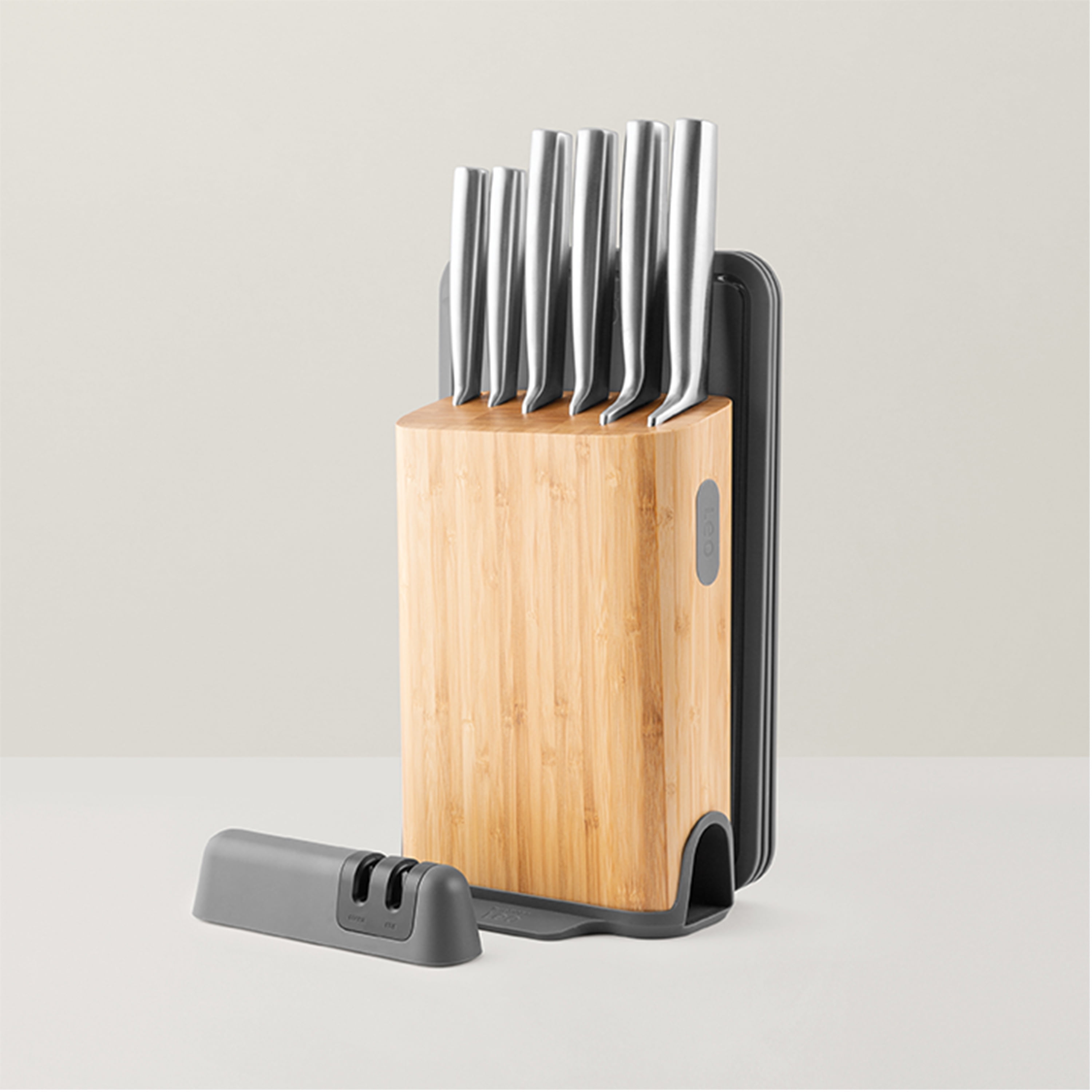 BergHOFF Leo Legacy Stainless Steel 11Pc Knife Block Set