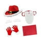 thumbnail image 5 of Gorros y barba de Papá Noel Strade Fareast Limited traje de cosplay reutilizable, 5 of 8