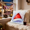 thumbnail image 6 of FeiFu 17.72x17.72in Christmas Pillow Cover Classic Christmas Patterns Soft Cushion Covers for Sofa Couch Bed Winter Xmas Decor for Home, 6 of 6