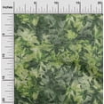 thumbnail image 2 of oneOone Cotton Jersey Green Fabric Abstract Floral Quilting Supplies Print Sewing Fabric By The Yard 58 Inch Wide-1ra, 2 of 5