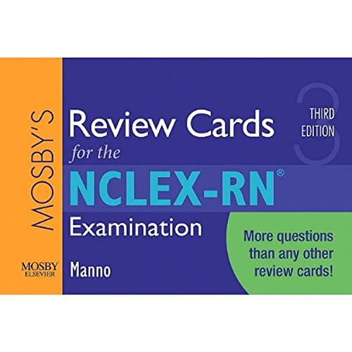 Pre-Owned Mosby's Review Cards for the NCLEX-RN Examination, 3e Paperback