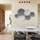 thumbnail image 5 of Decoración de pared TEIPAI de metal plateado y gris para sala de estar, 5 of 9