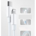 thumbnail image 3 of Cable de datos de carga rápida iphone12PD para iPhone12USB-C tipo C PD para iPhone 12 Mini 12 Pro Max 11 Pro Max XR 8 Plus AirPods iPadLightning Cable con tipo C PD para iPhone 12 Xemadio HMJM157-1, 3 of 4