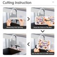 thumbnail image 5 of Yayeee Faucet Mat for Kitchen Sink 30" Diatomite Long Splash Guard Pad, Warm Autumn Day, 5 of 7