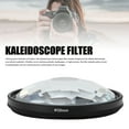 thumbnail image 3 of Camera Kaleidoscope Lens Filter Optical Glass Effects for Portraits Landscapes Night Scenes, 3 of 7