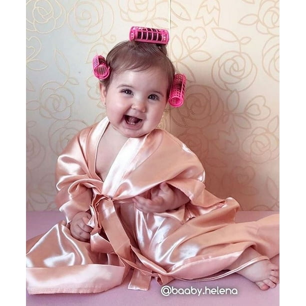 Kids silk cheap dressing gown