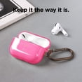 thumbnail image 2 of Funda Elago compatible con AirPods Pro, TPU transparente, rosa neón, 2 of 9