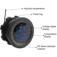 thumbnail image 3 of Voltmeter Stable Long Service Life Digital Display Digital Panel Display Voltage Monitoring Meter for Motorcycle,Red, 3 of 8