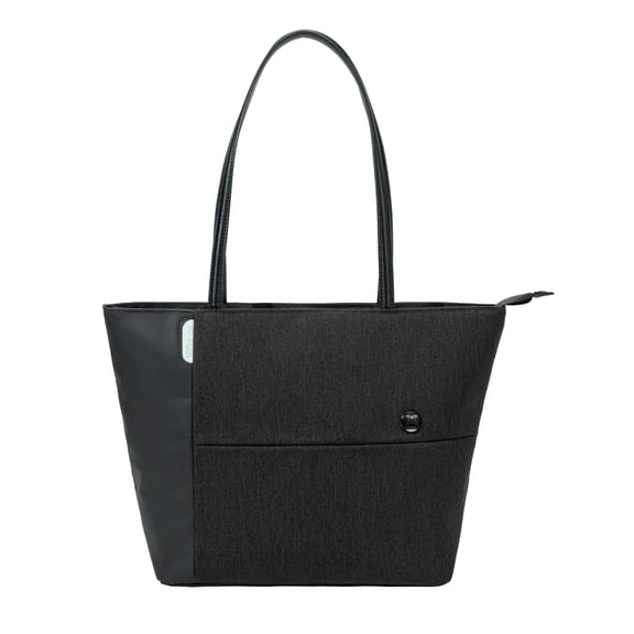 Swissdigital Design 12L Tote Bag for Women, Lightweight Work Tote Handbag for 9.75" Laptop, Fashion Shoulder Bag for Work Travel Daily, Gray | SD7503-02