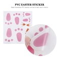 thumbnail image 3 of OUNONA Calcomanías Adhesivas De Pies De Para Decorar Y En Pascua, 3 of 8