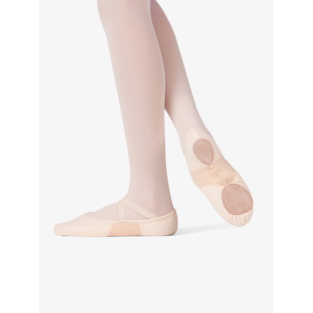 split sole ballet flats