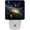 Multi-colored 2, variant on PhooArto Donuts Pug Dogs Patterns Plug in LED Night Light Auto Sensor Dusk to Dawn Decorative Night for Bedroom, Bathroom, Kitchen, Hallway, Stairs, Baby's Room, Energy Saving