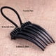 thumbnail image 5 of Guardurnaity 2 Pieces Ponytail Bump it UP Plastic Insert Comb Elastic Volume Barrettes Tool Band Clips Making Hairpins Hair with Styling Wig Type3 NO3 Guardurnaity CE006018-00, 5 of 6