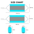 thumbnail image 2 of Camping Hammocks, Double & Single Hammock with Tree Straps,Portable Lightweight Parachute Nylon Camping Gear for Outside Hiking Beach Backpack Survival Travel, 2 of 13