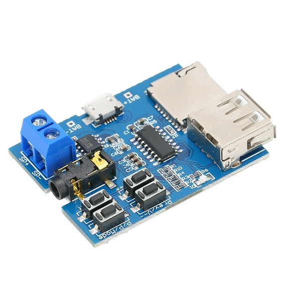 Mp3 Decoder Mp3 Decoding Board MP3 Decoding Module Lossless Power Audio Receiving Decoder Board 3.7-5.5V