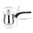 thumbnail image 3 of Cafetera turca de acero inoxidable Strade Fareast Limited 1080 ml, 3 of 8