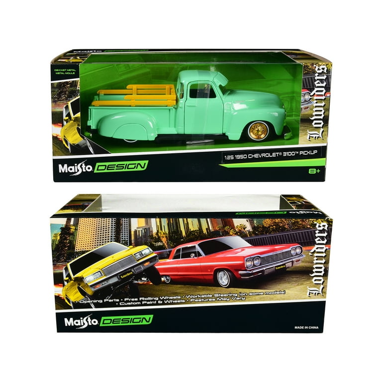 1/24 Scale Lowriders Series 1950 Chevrolet 3100 Pickup Truck