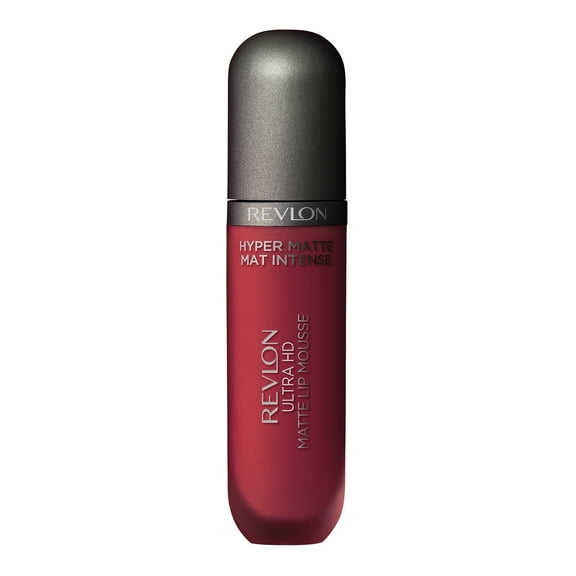 Revlon Ultra HD Lip Mousse Hyper Matte, Liquid Cream-like Lipstick, 0.16 oz, 815 Red Hot