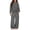 Dark Gray, variant on Girls Athletic Sweatsuit Leopard Print Long Sleeves Sweatshirt and Sweatpants 2 Piece Tracksuit for Casual Active Wear
