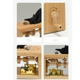 thumbnail image 4 of Cute Music Box Are Hand Crank Wooden Mechanism Musical Boxes Vintage Keepsake Box Gifts For Family And Friends, Creative Desktops Ornaments, 4 of 4
