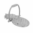 thumbnail image 5 of Satin Color Pineapple Shaped Door Knocker 8 in. H Solid Brass Vintage Antique Decorative Front Door or Gate Metal Knockers with Lacquered Finish and Mounting Hardware Renovators Supply Manufacturing, 5 of 6