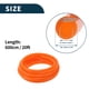 thumbnail image 5 of Manguera de vacío de silicona Unique Bargains, línea de vacío automotriz, naranja, 20FT 15/64" 6mm ID 2mm Grosor, 1 Pc, alta temperatura, presión máxima de 130PSI para aire y agua, 5 of 6