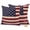 Dark Blue Reddish Brown, variant on 2 Pack Outdoor Waterproof Throw Pillows,Vintage Patriotic American Flag Decorative Square Pillow Case Patio Pillows for Chair Couch Sofa 16x16in