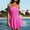 01 Hot Pink, variant on Hicidod Women's One Piece Swimsuit Tummy Control High Waist Swim Dress Fashion Solid Modest Full Coverage Skirt Bathing Suits