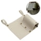 thumbnail image 3 of Soporte de material cuero Antideslizante para Sofá, Reposabrazos para Silla, Bolsa Organizadora de Caddy, Bolsa de Almacenamiento para Teléfono Móvil, Tableta, blanco, 3 of 9