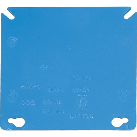 Lamson A400R-CAR Carlon PVC Square Blank Cover