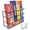 Black-2 Pack, variant on Kitchen Wrap Organizer - Hold Up To 4 Plastic Foil Paper Wax Cabinet Door Wall Rack Basket Sandwich Freezer Food Bag Storage Laundry Supplies Coated Metal