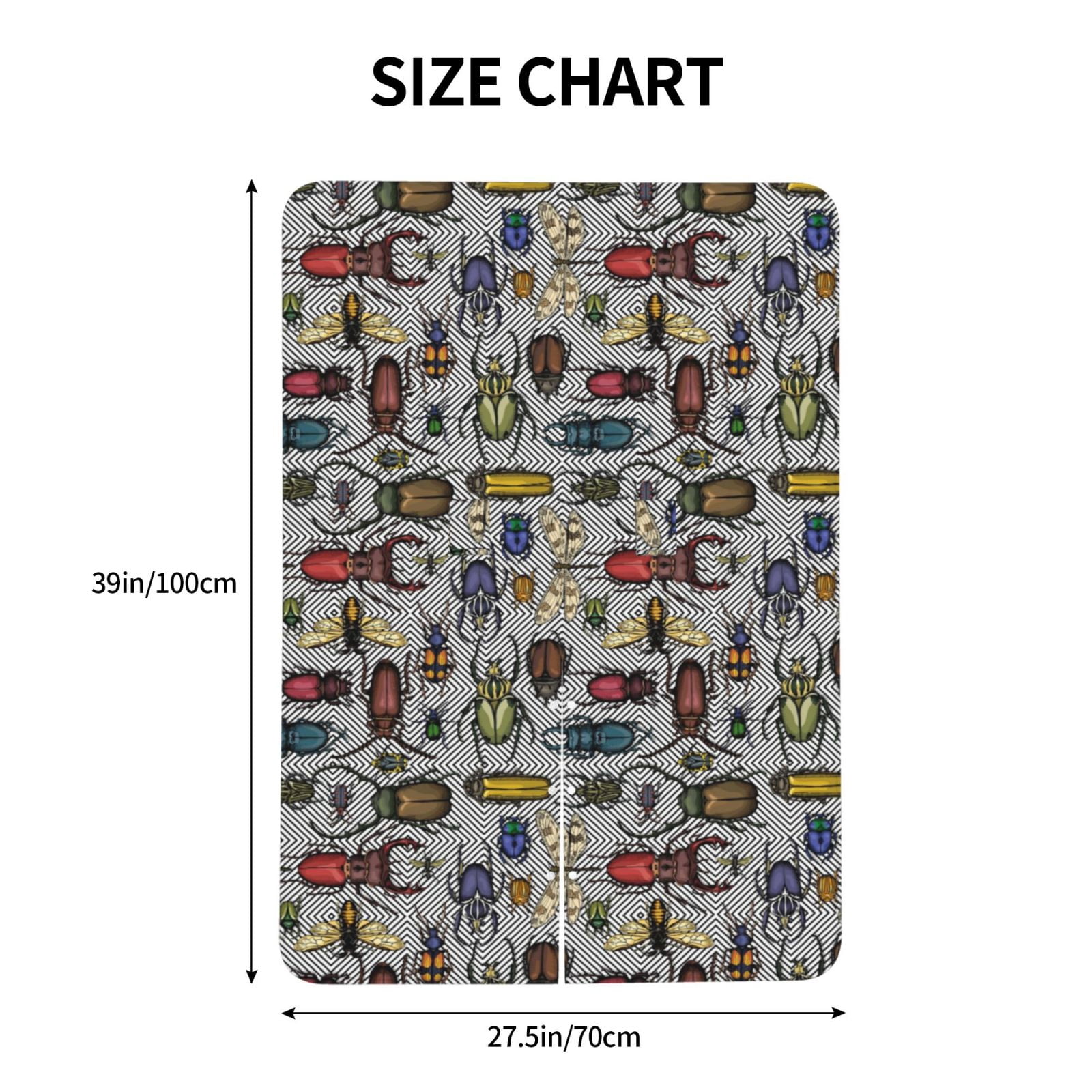 Naloa Bright Insects Baby Car Seat Cover, Breathable Baby Carrier Cover, Multiuse Baby Carrier Cover & Nursing Breastfeeding Cover