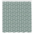 thumbnail image 3 of Ambesonne Vintage Floral Shower Curtain, Tulips Feminine, 69"Wx84"L, Pale Sage Green White, 3 of 3
