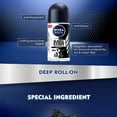 thumbnail image 3 of Nivea 48h Deodorant Roll-on Invisible for Black and White, Original, 1.7 Fl Oz Pack of 3, 3 of 7