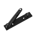 thumbnail image 4 of LOOKSEVEN Adjustable Fixed Electric Guitar Bridge with Cover-Black, 4 of 6