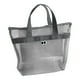 thumbnail image 2 of Bolsa de playa de malla con compartimento portátil para artículos de aseo: organizador de viaje para artículos esenciales de natación, bolso de baño y bolsa de piscina, fabricada con malla de, 2 of 6