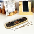 thumbnail image 4 of AAKRITI Wooden Incense Holder Wood | Exclusive 2-in-1 Multitasking Design | Natural & 100% Eco-Friendly | Perfect for Housewarming, Christmas, Birthday, (Galaxy), 4 of 5