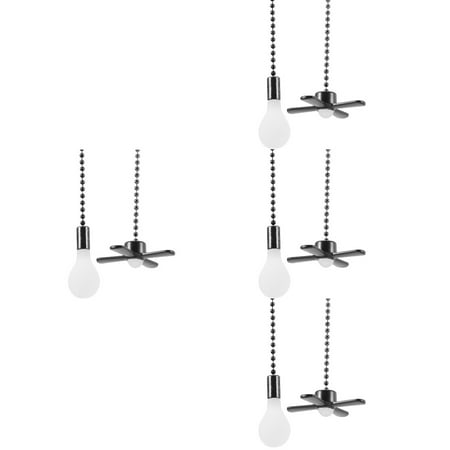

8 Pcs Ceiling Fan Pull Chain Extensions Fan Metal Chain Extenders Chain Pendants