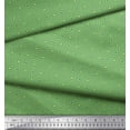 thumbnail image 2 of Soimoi Green polyester Crepe Fabric Diamond Geometric Decor Fabric Printed Yard 52 Inch Wide, 2 of 3