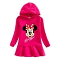 thumbnail image 2 of Disney Minnie Mouse otoño niñas suéter con capucha vestido de dibujos animados bebé Mickey algodón hoja de loto vestido Casual ropa de niña vestidos 130cm zhangmengya  CONDUJO, 2 of 2