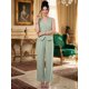thumbnail image 2 of Conjunto 2 Piezas Mujer Chaleco Pantalon Amplio Moda Casual Formal Outfit bussines, 2 of 5