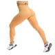 thumbnail image 2 of Leggings de entrenamiento para mujer: color liso, cintura elástica, poliéster, corte ajustado, pantalones deportivos informales de verano para correr/yoga, tallas S-M-L, 2 of 4