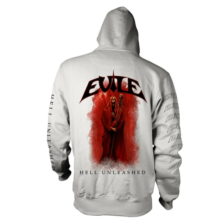 Evile Hell Unleashed Band Logo Zipped Hoodie